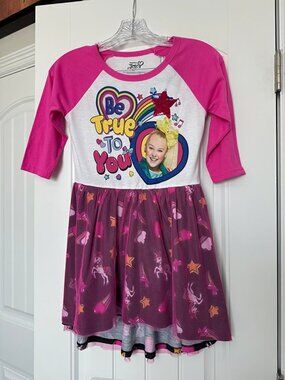 JoJo Siwa Be True To You Little Girls Dress-7/8